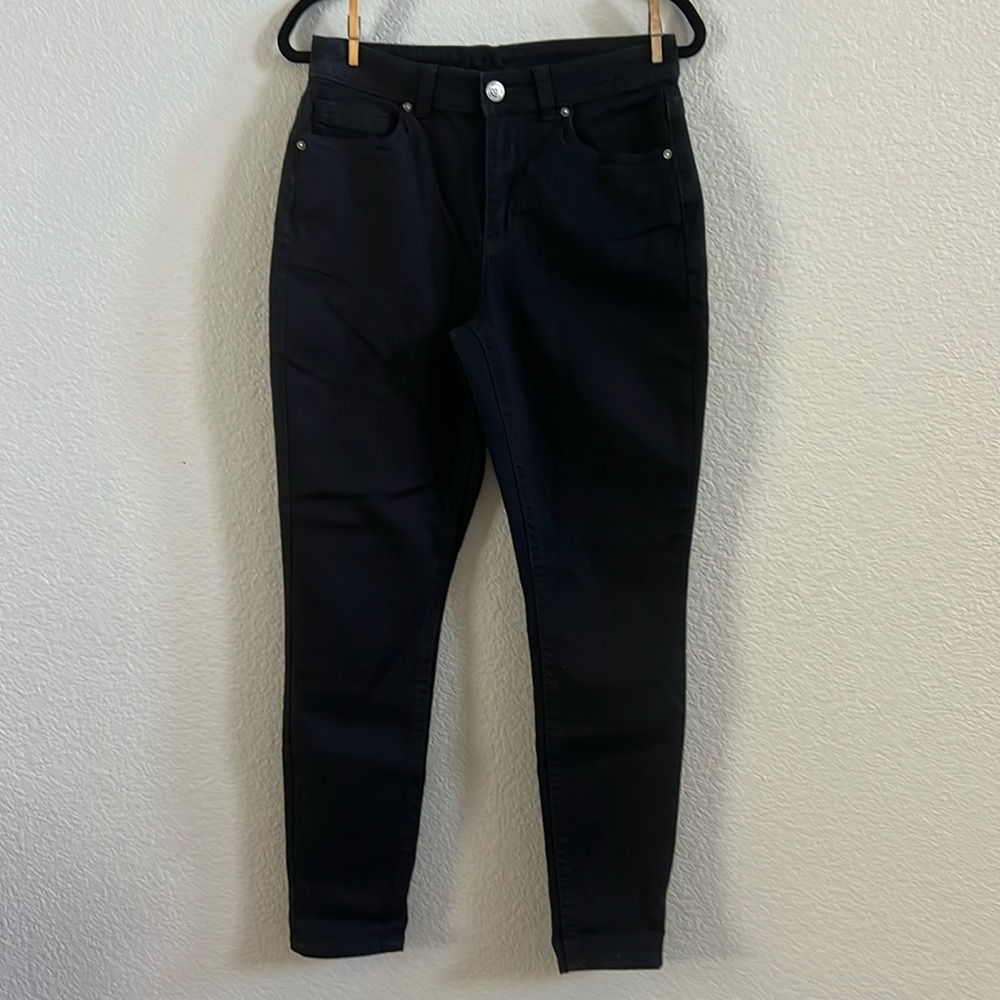 Copper Hash High Rise Skinny Black Jeans Size 8
